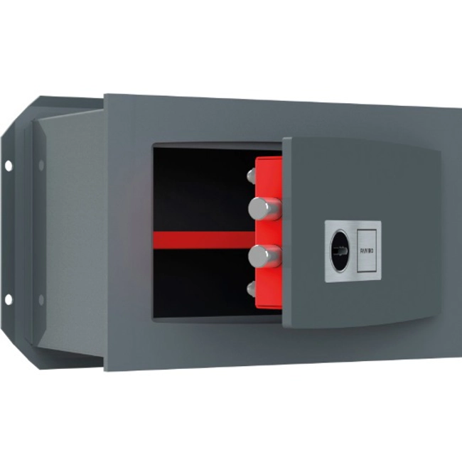 Vendita online Cassaforte meccanica FAIVIRO con chiave da incasso 36x19,5x23 cm.